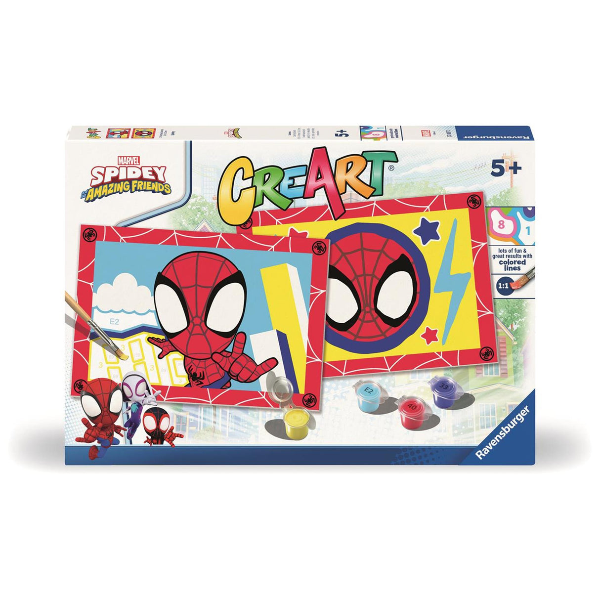 Ravensburger creart ung spidey