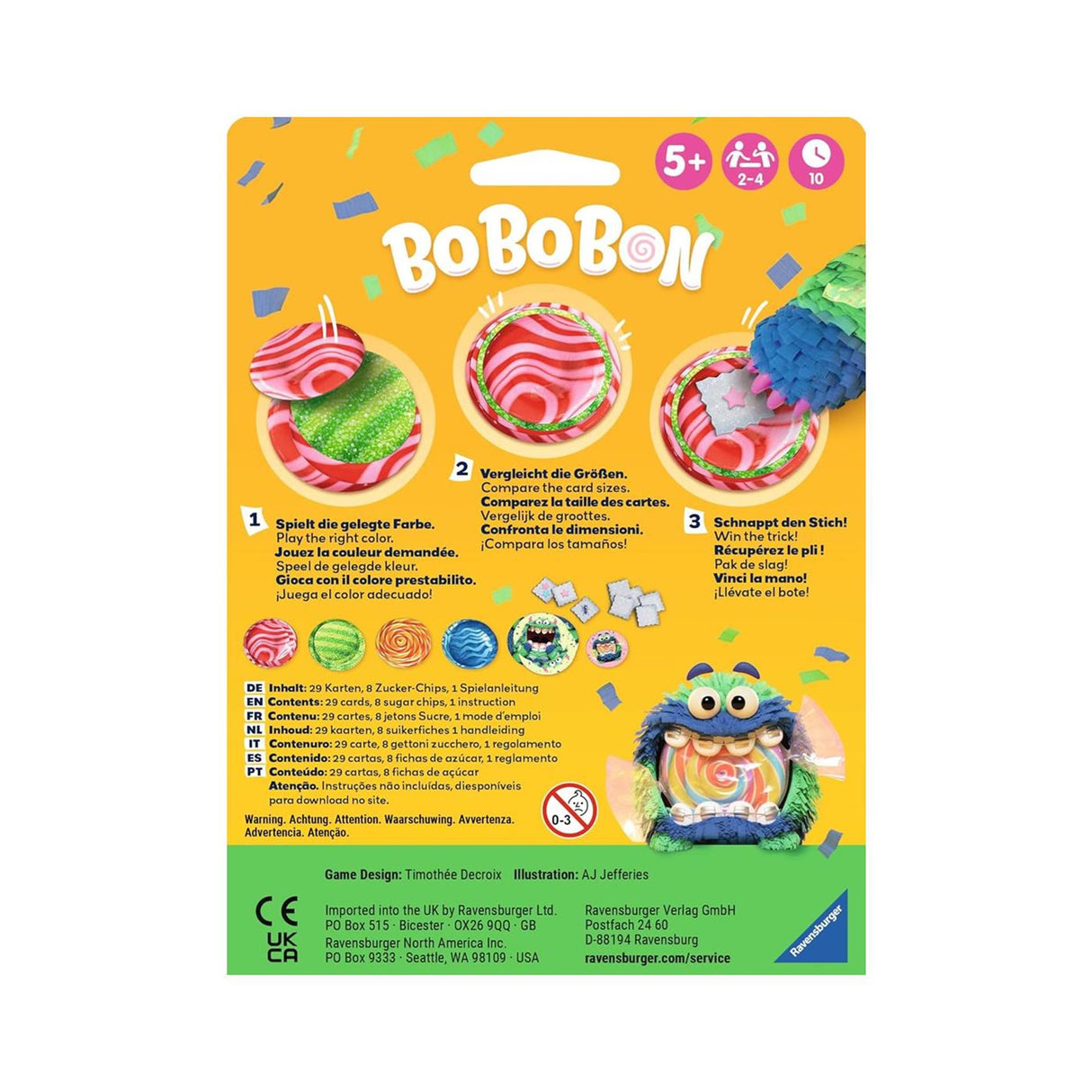 Ravensburger – bo bo bon – børneleg – fra 5 år