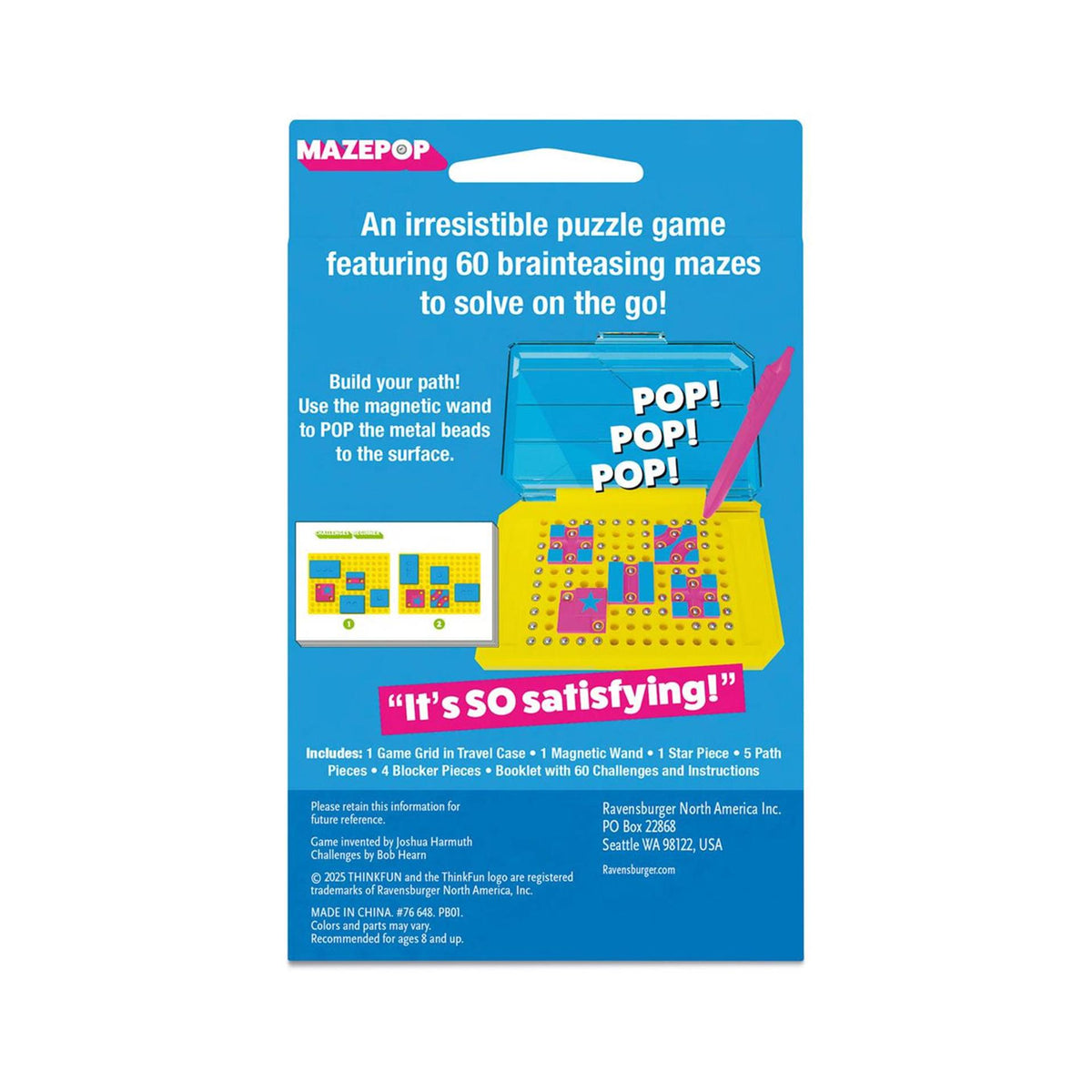 Ravensburger – mazepop – udfordrende logikspil – fra 8 år