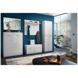 Germania Germania Coat Rack Panel Adana White 3575-84