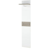 Germania Germania Coat Rack Panel Malou 39x29.9x19.46 cm Nelson Oak -farvet hvid