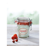 Leifheit 3192 konserveringsglas med svinglukning 370 ml glas rustfrit stål