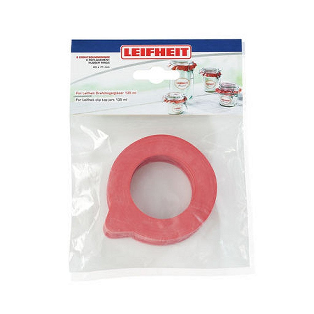 Leifheit 3214 gummikonserveringsringe 43x71 mm 6 stk