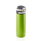 Leifheit termokande flip kop - 600 ml - rustfrit stål - grøn