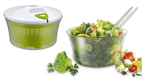 Leifheit comfortline salatspinner - grøn hvid