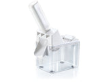 Leifheit comfortline plum pitter automatisk - inkl. opsamlingsbakke - rustfri stålblade - hvid