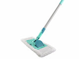 Leifheit super duster gulvrens - 33 cm - startsæt gulvvisker med støvklud - 100x vaskbar
