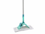Leifheit super duster gulvrens - 33 cm - startsæt gulvvisker med støvklud - 100x vaskbar