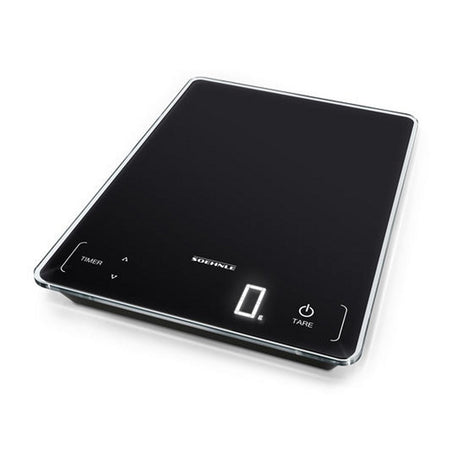 Soehnle køkkenvægt side profi 100 - digital - 1 gram nøjagtig - op til 15 kg - sort