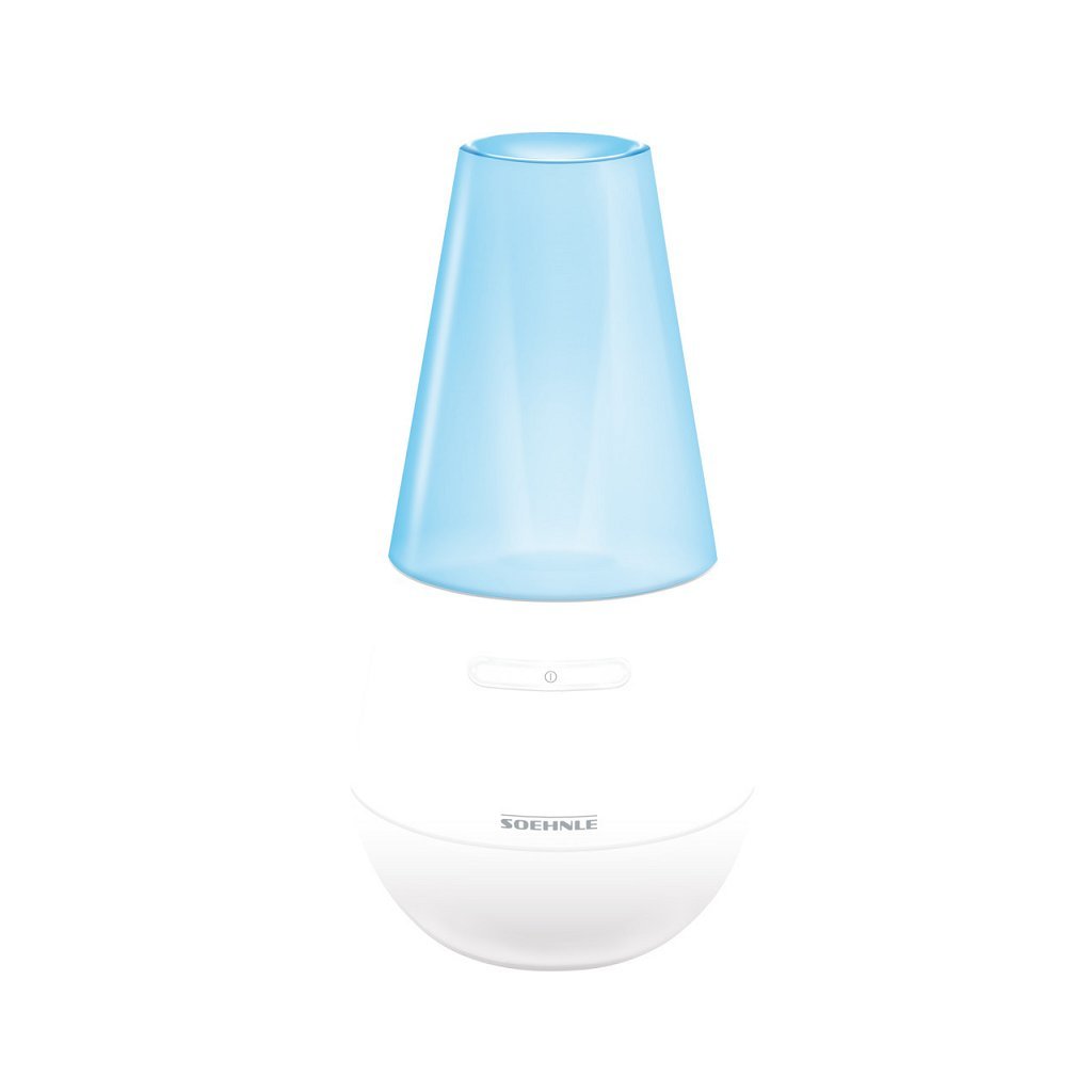 Soehnle 68025 Valencia aroma diffuser med blå LED lampe hvid