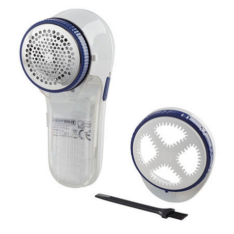 Leifheit 80029 elektrisk fnugtrimmer hvid blå