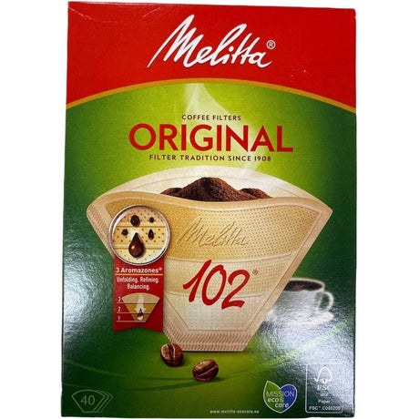 Melitta kaffefiltre 102 80 stk