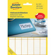 Etiketter avery 3324 hvid 486 stk