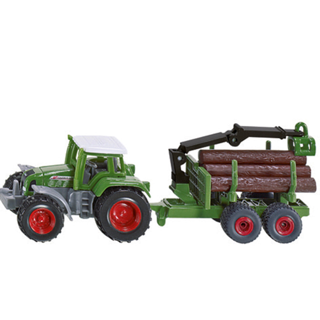 Siku 1645 traktor + træstammer