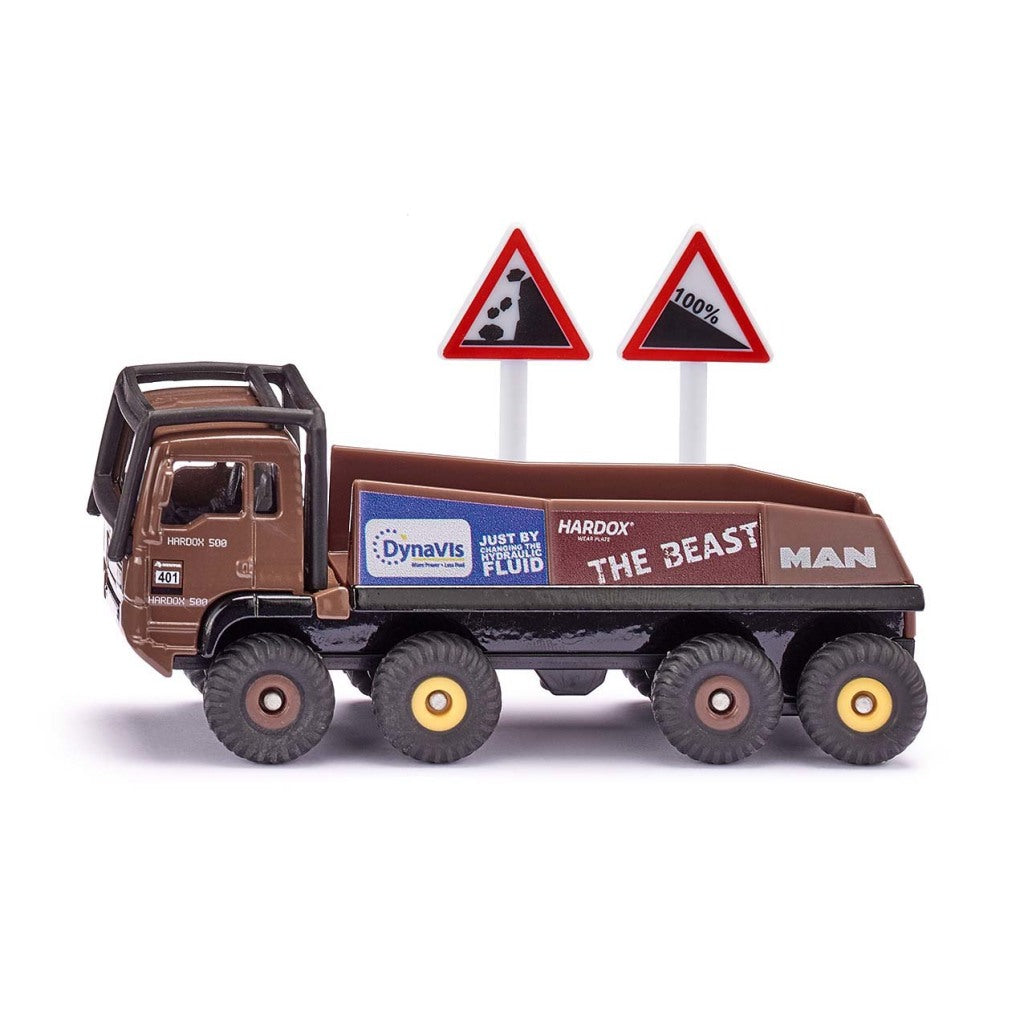 Siku 1686 hs schoch 8x8 mand truck trial + 2 plader