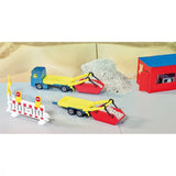 Siku 1695 lastbil + murbrokker container og trailer