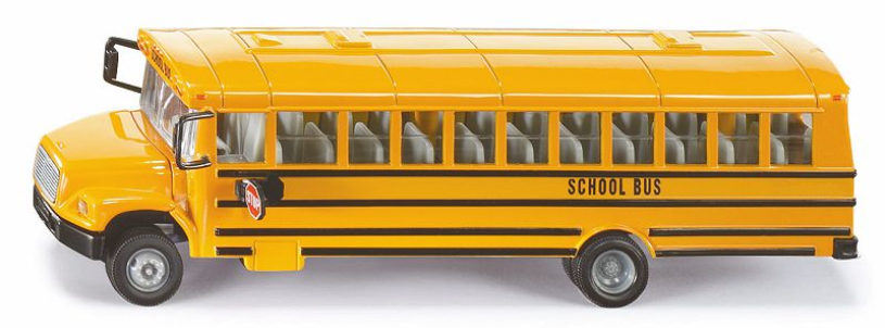 Siku 3731 us skolebus, skala: 1:55, materiale: metal plast,