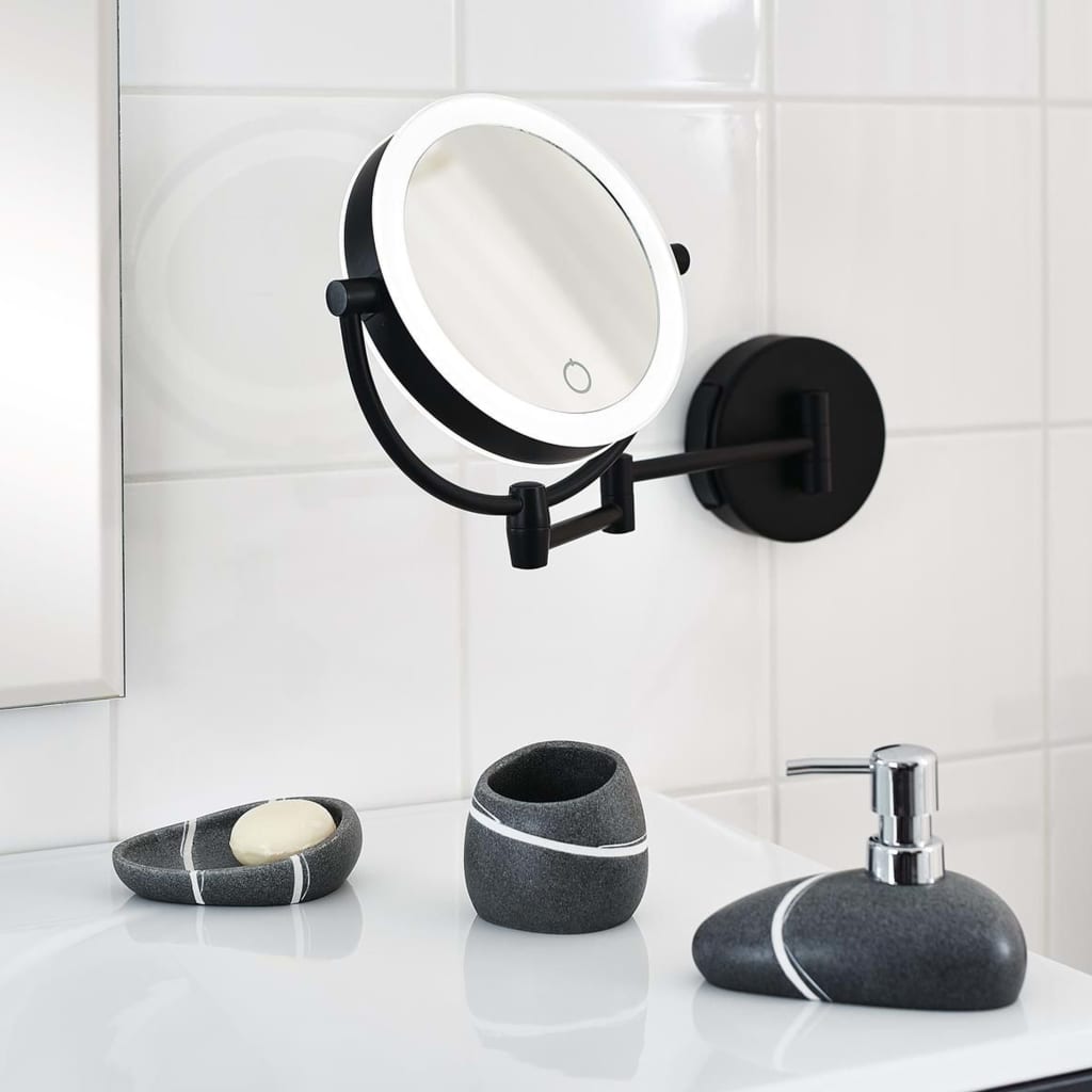 Ridder -format Mirror Shuri med LED og berøringsafbryder