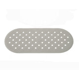 Knight Bath Mat Anti-Slip Action Gray