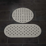 Knight Bath Mat Anti-Slip Action Gray