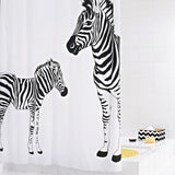 Ridder bruseforhæng Zebra 180x200 cm