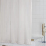 Ridder bruseforhæng Satin White 180x200 cm