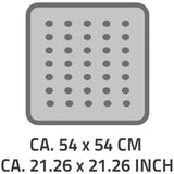 Ridder Ridder Shower Mat Anti-Slip Plattfuß 54x54 cm Blå 67263