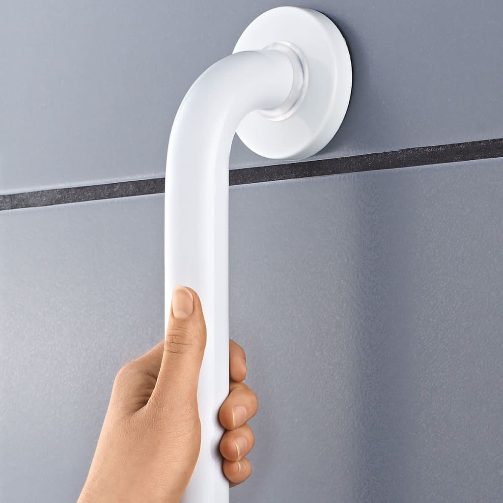 Ridder badeværelse håndtag 30 cm aluminium hvid A00130101