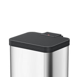 Hailo öko duo plus m affaldsspand - affaldsudskiller - 2 x 9 l - rustfrit stål