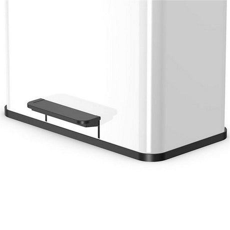 Hailo 0630-230 OKO Duo Plus L Pedal Bucket 17+9L White Black