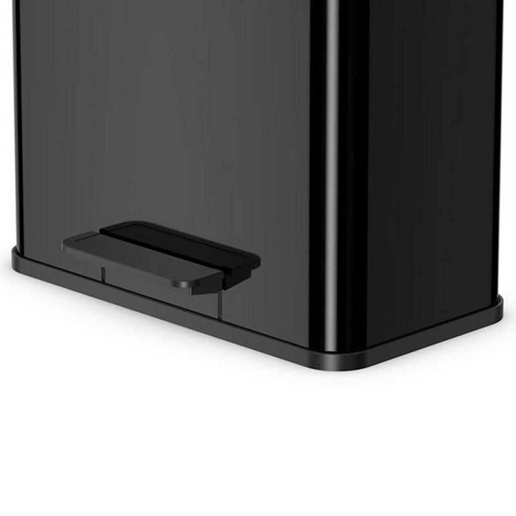 Hailo 0630-260 oko duo plus l pedalspand 17+9l sort