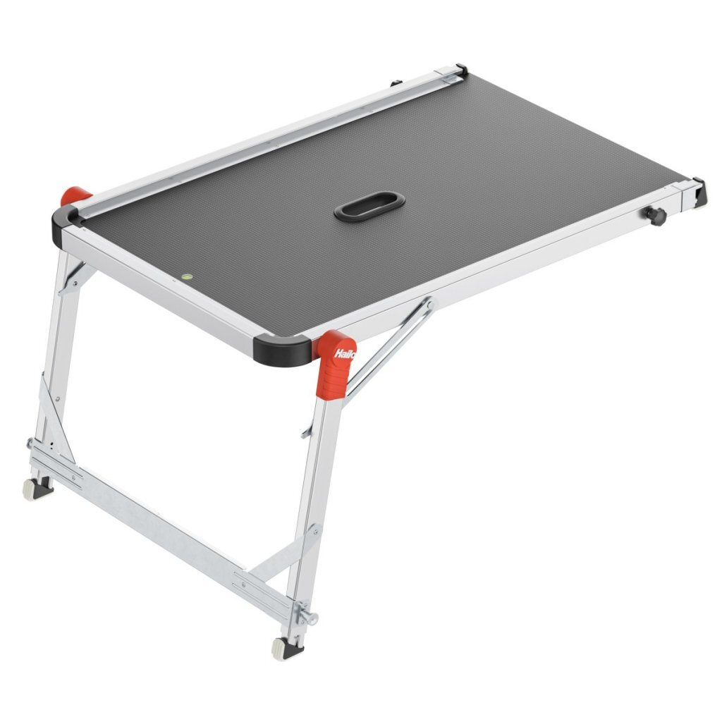 Hailo 9940-301 tp2 pro trappeplatform sølv sort
