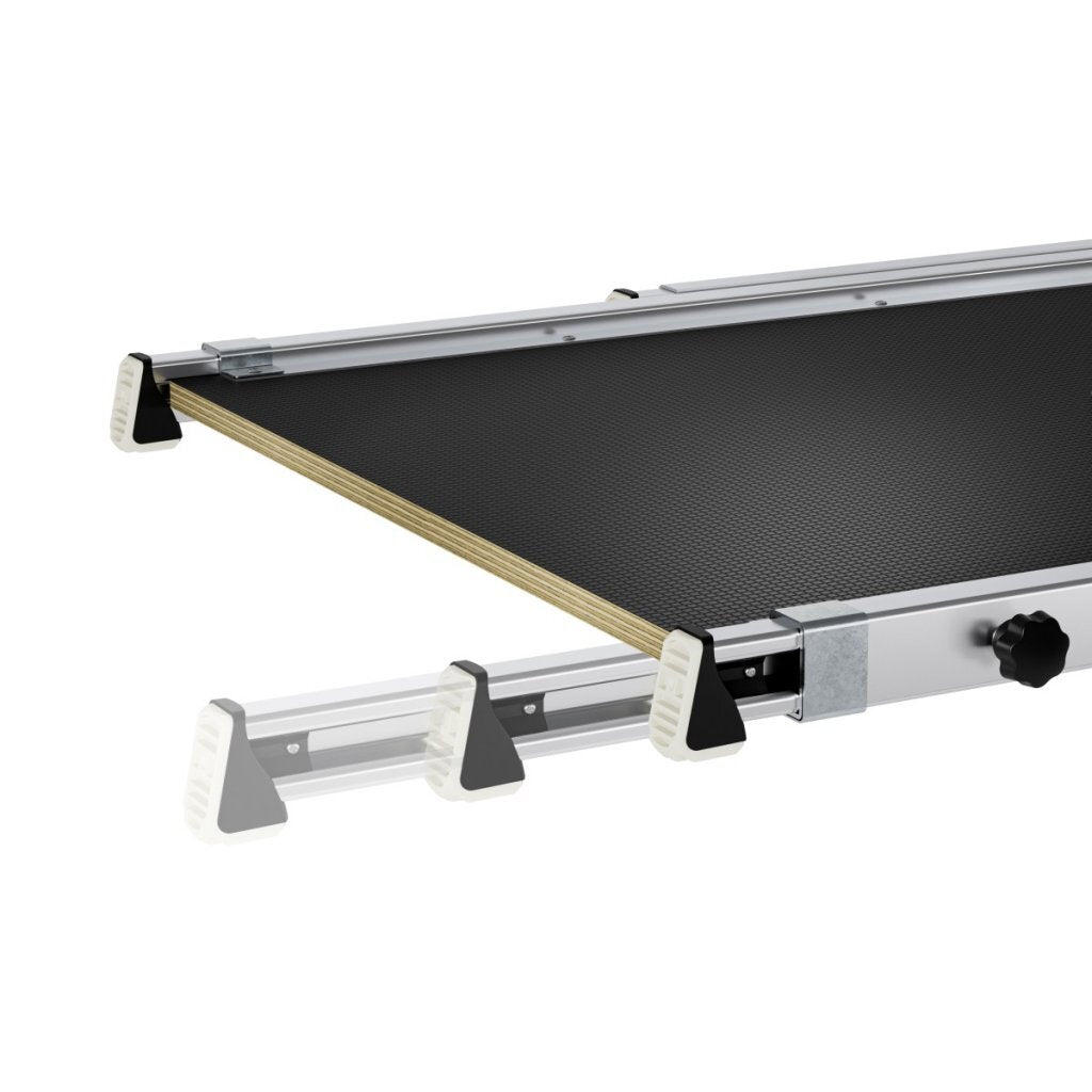 Hailo 9940-301 tp2 pro trappeplatform sølv sort