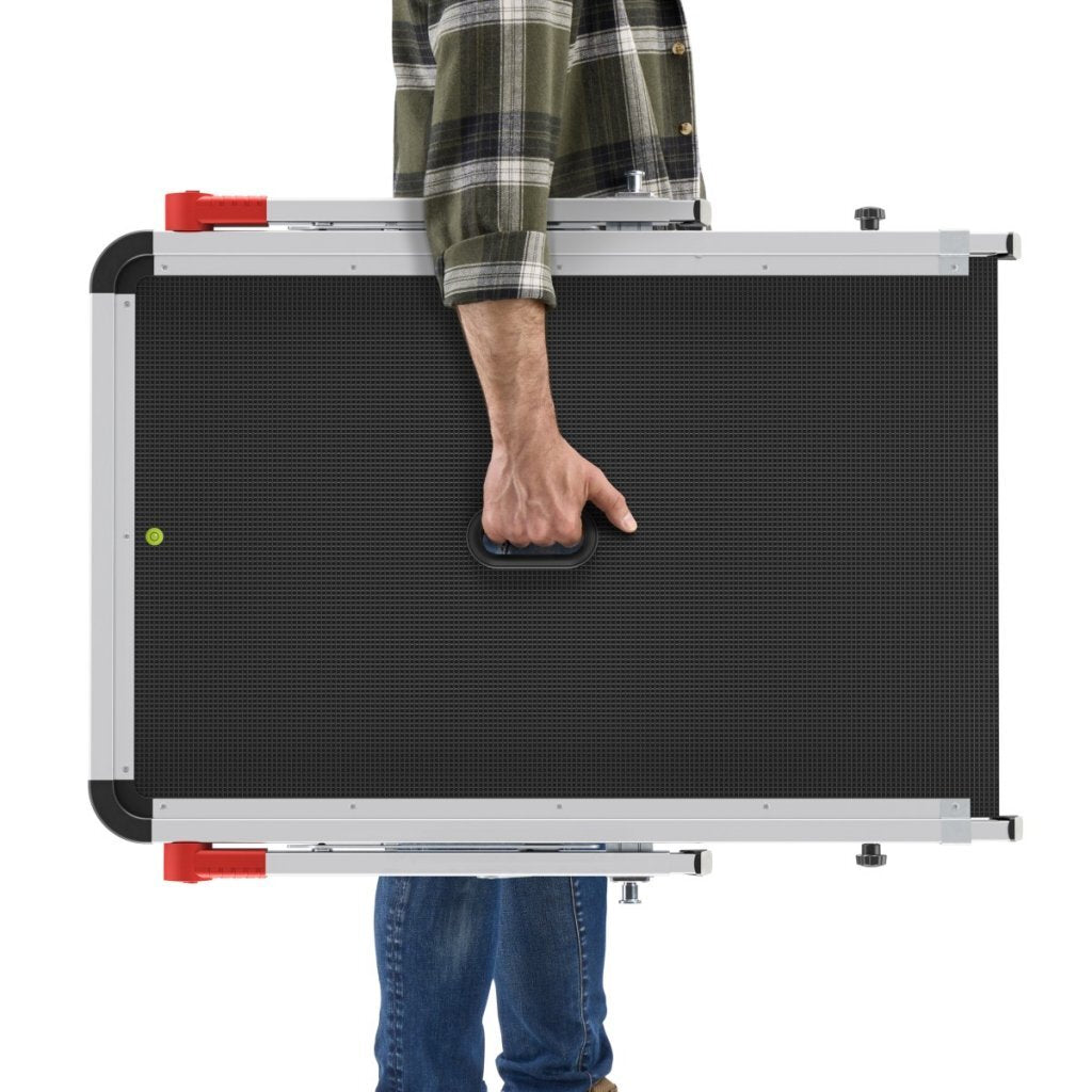 Hailo 9940-301 tp2 pro trappeplatform sølv sort