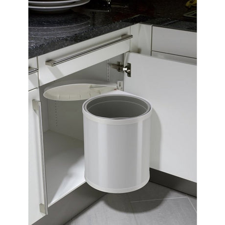 Hailo 3555-001 Compact-Box M papirkurven 15L hvid