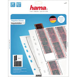 Hama negativ ærmer - a4 format - 10x4 - pergament - 24x36 mm - 25 stk.