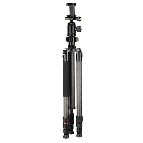 Hama tripod ramble duo carbon 160 - kugle med smartphone holder