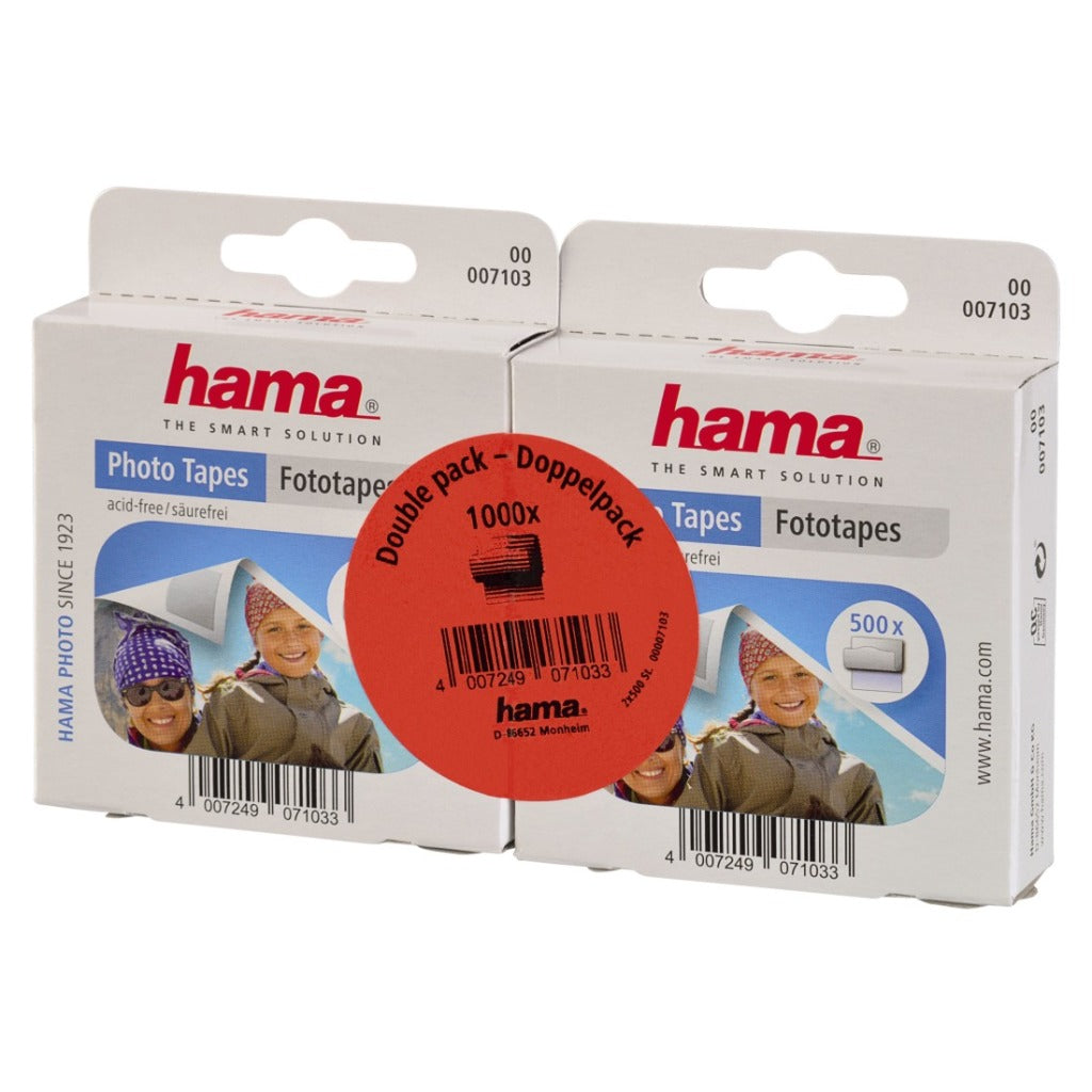 Hama selvklæbende tape 2x500 2-pak