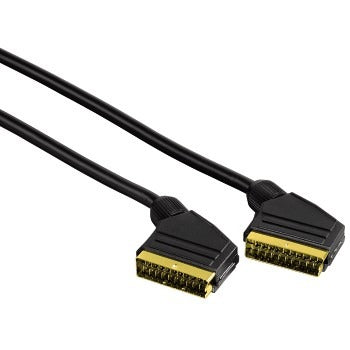 Hama scart kabel 21p forgyldt 3m