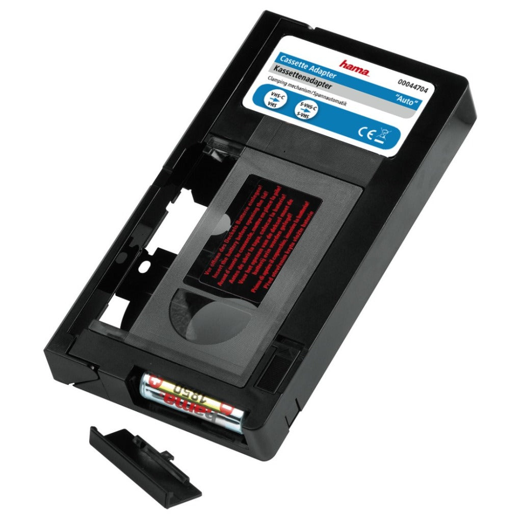 Hama kassetteadapter VHS-C VHS automatisk