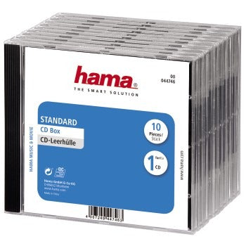 Hama CD boks 10 pakning forseglet