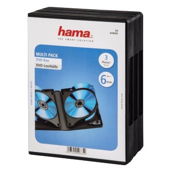 Hama DVD 6 boks 3 pakke