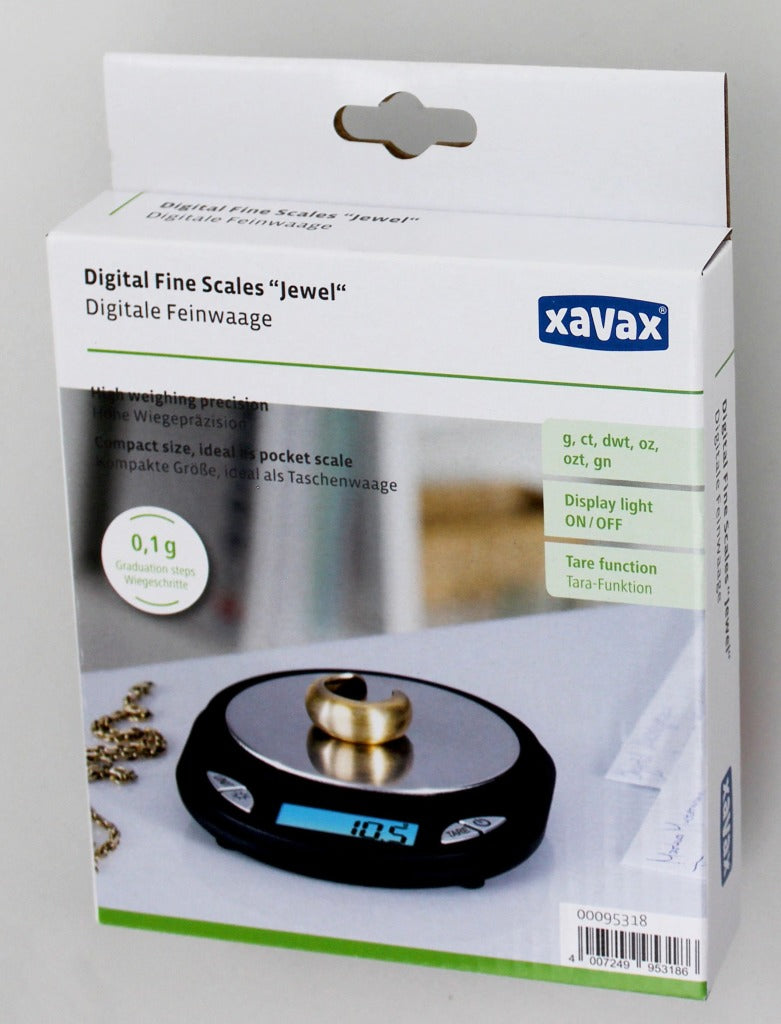 Xavax digital præcisionsvægt juvel