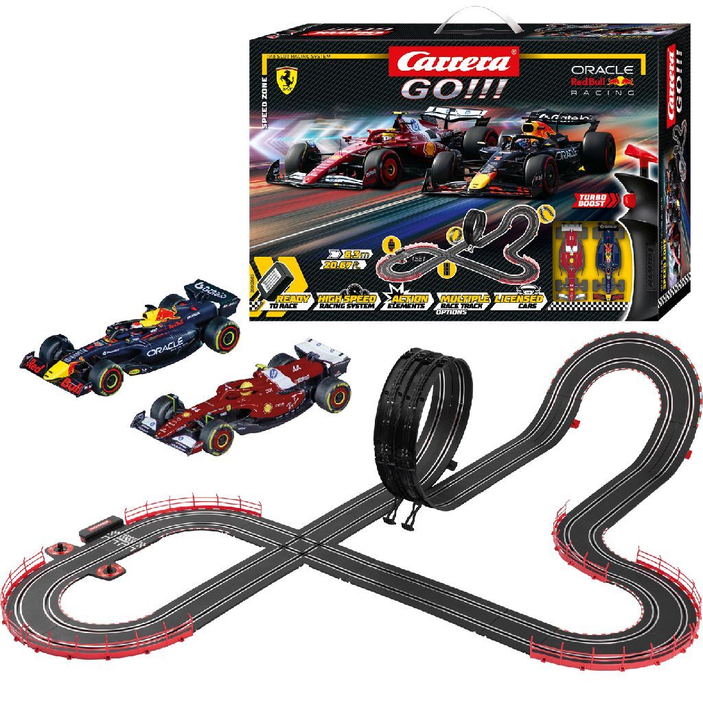 Carrera gå!!! hastighedszone racerbane 630 cm