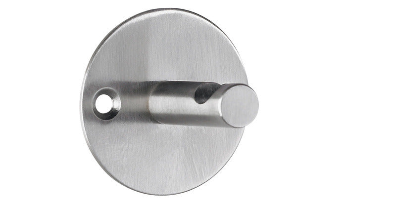 Alco al-2847 væggarderobe sølv 1 knage inkl. monteringsmateriale