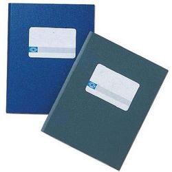 Notesbog djois a1012-231 80g m2 16,5x21cm grå etiket 120 sider 60 ark