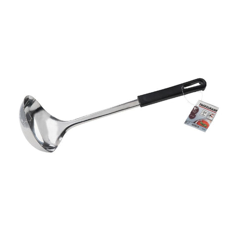 Fackelmann mad og mere suppeske 30 cm sort pp rustfrit stål