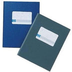 Notesbog djois a1012-266 80g m2 16,5x21cm blå etiket 300 sider 150 ark