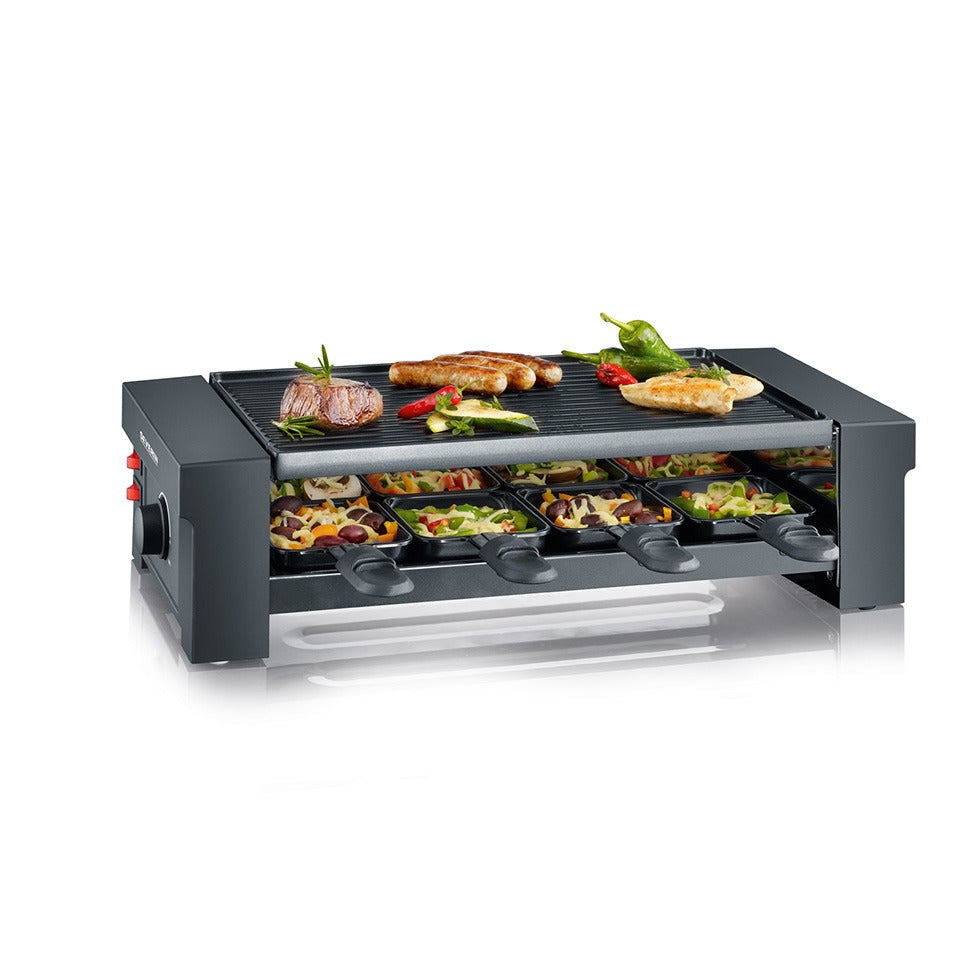 Severin RG2687 pizza raclette grill 1150w sort