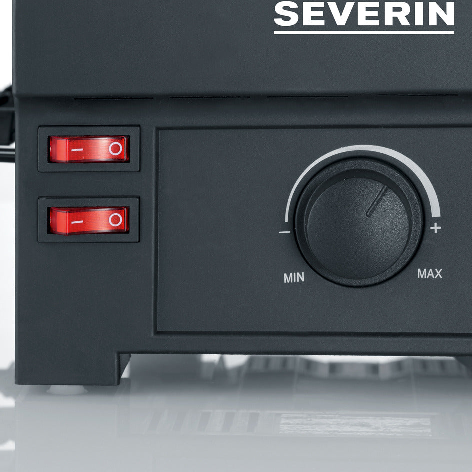 Severin RG2687 pizza raclette grill 1150w sort